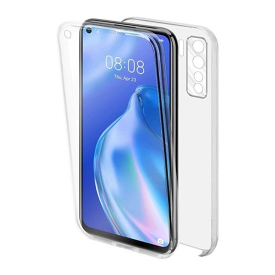 360º Silicon Case for Huawei P40 Lite 5g/Nova 7 Se Transparent